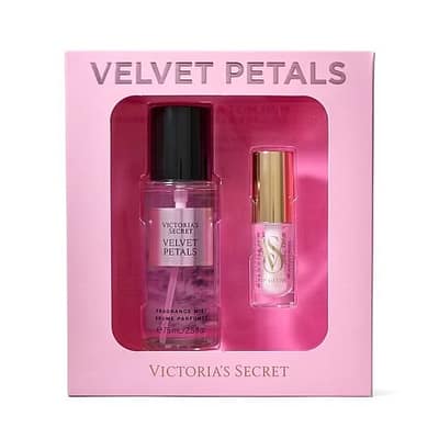 Zestaw Victoria’s Secret mgiełka 75 ml olejek do ust 3,2 gr Velvet Petals