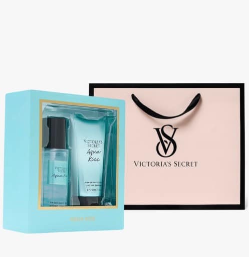 Victoria's Secret Aqua Kiss zestaw 2 x 75 ml torebka