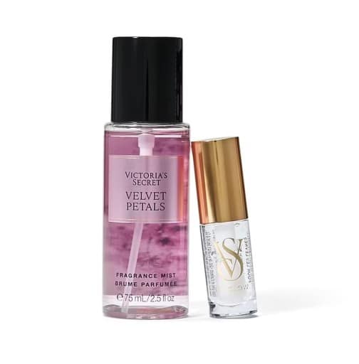 Zestaw Victoria’s Secret mgiełka 75 ml olejek do ust 3,2 gr Velvet Petals - obrazek 2