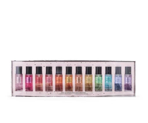 Victoria's Secret duży komplet mgiełke 12 x75 ml Love Spell Bare Vanilla - obrazek 2